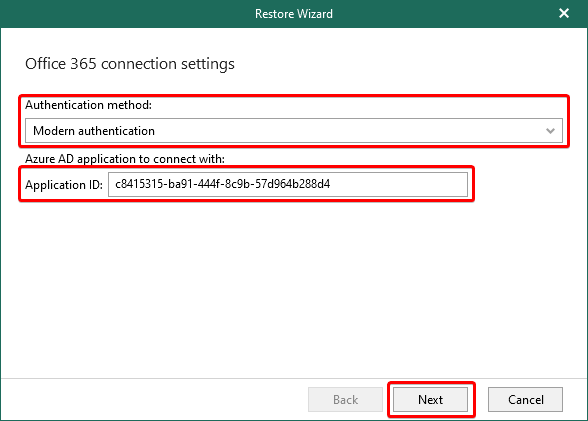 Setting Authentication Method