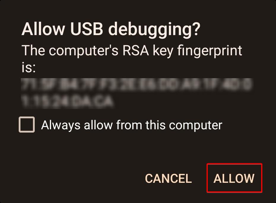 Accepting RSA Key Fingerprint