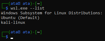 Listing Available Linux Distributions