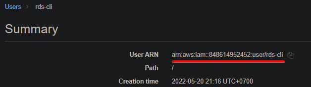 Comparing the ARN Values