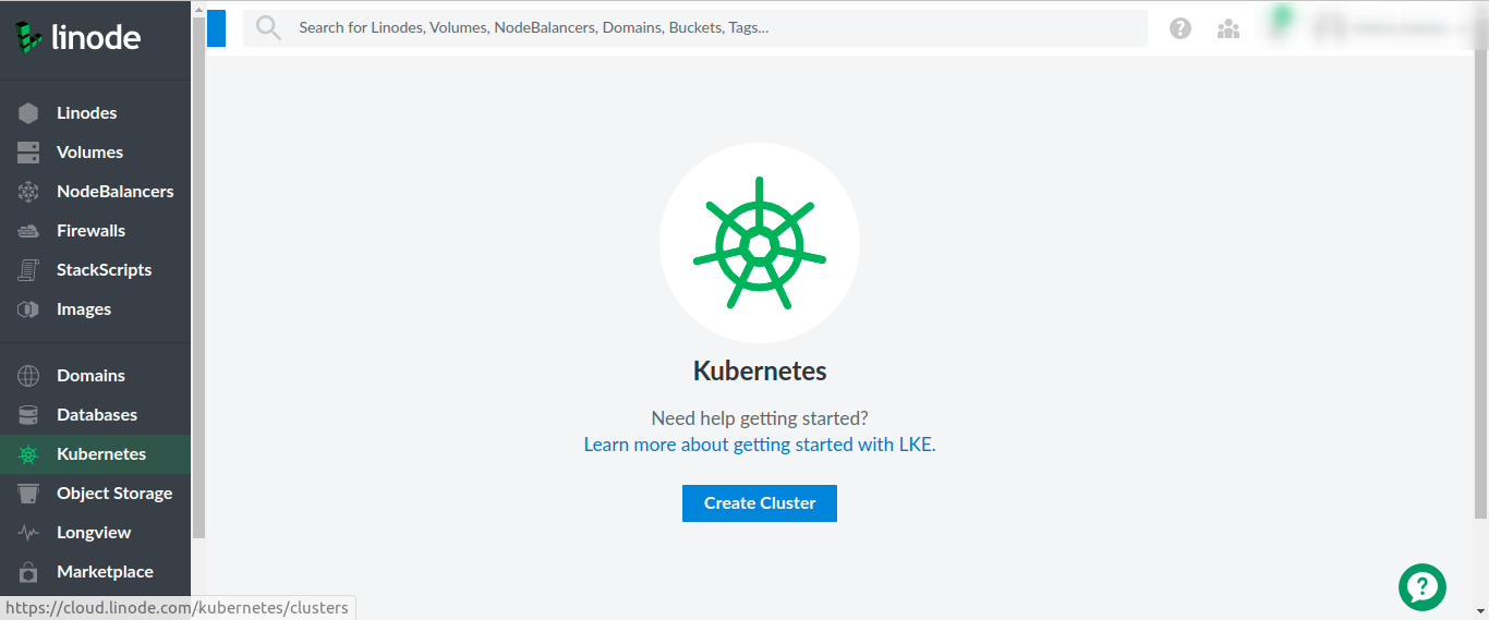 Initializing Creating a Kubernetes Cluster in Linode