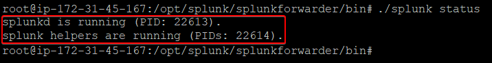 Verifying Splunk Server is Running