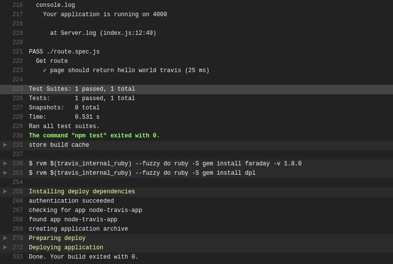 Verifying successful deployment to Heroku