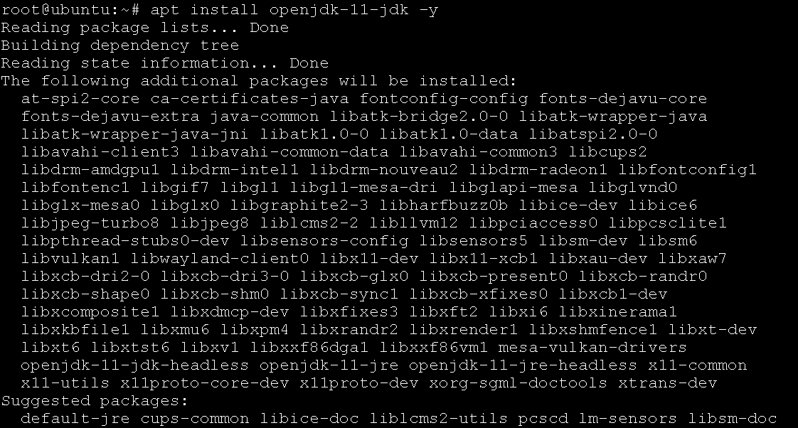 Installing the OpenJDK Package