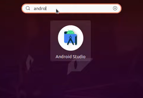 Launching Android Studio