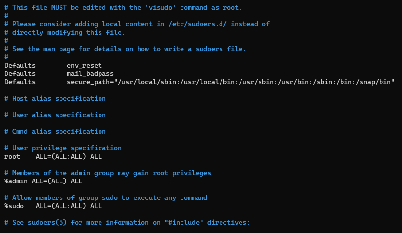 Secure Linux With The Sudoers File