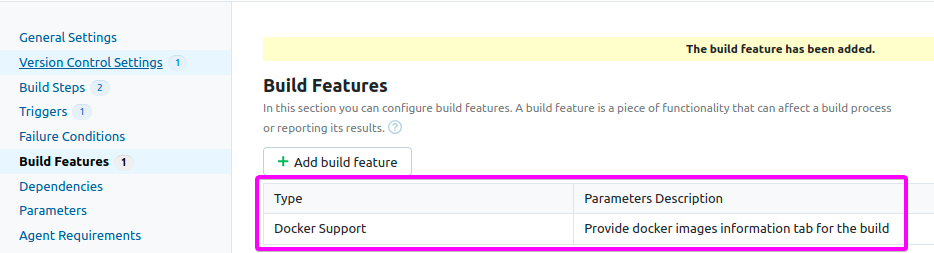 Build features