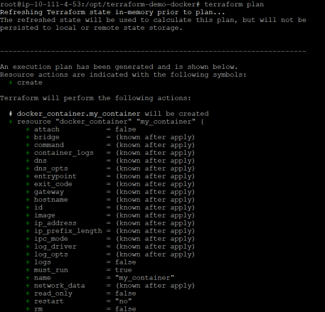 Viewing resources that will be provisioned