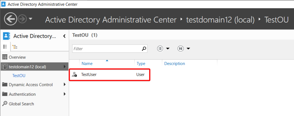 Kickstart AD with the Active Directory Administrative Center
