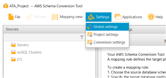 Adding a global setting