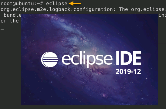 Starting Eclipse IDE from the terminal