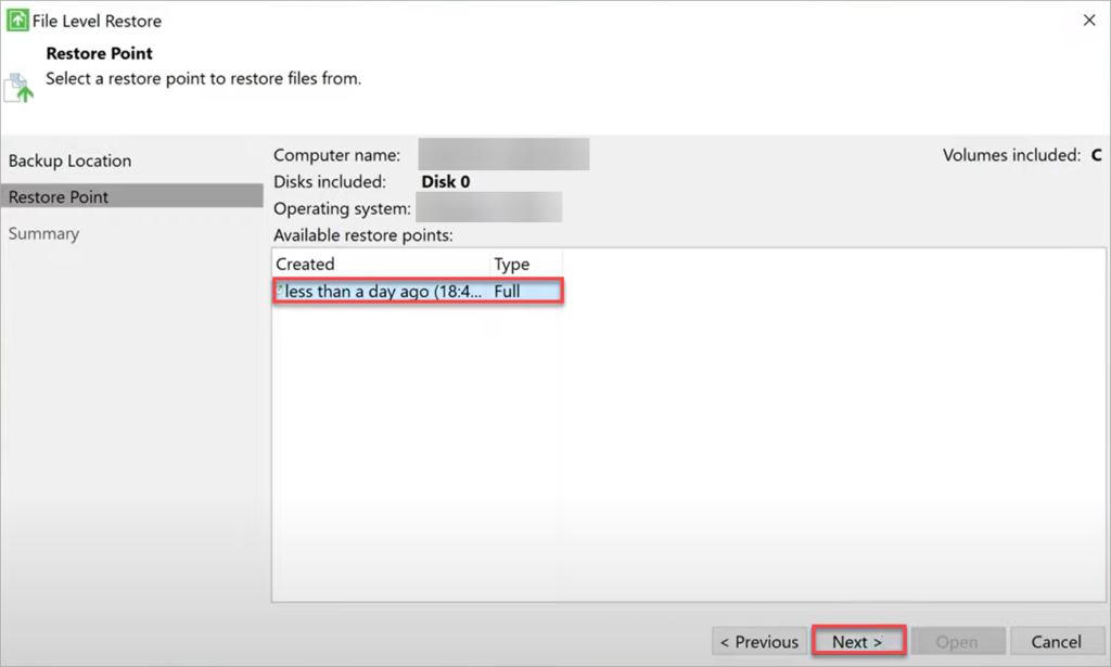 Using Veaam to Process Windows Server Backup (Step by Step)