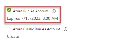 Open the new Run As Account properties