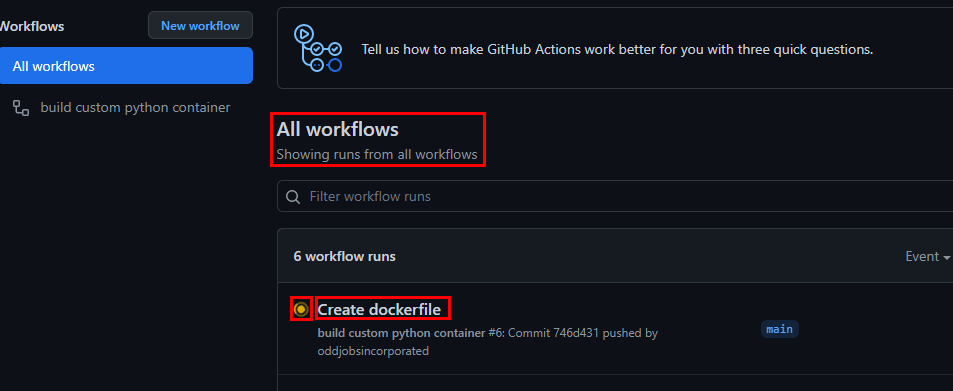 Trying GitHub Actions  Better world by better software