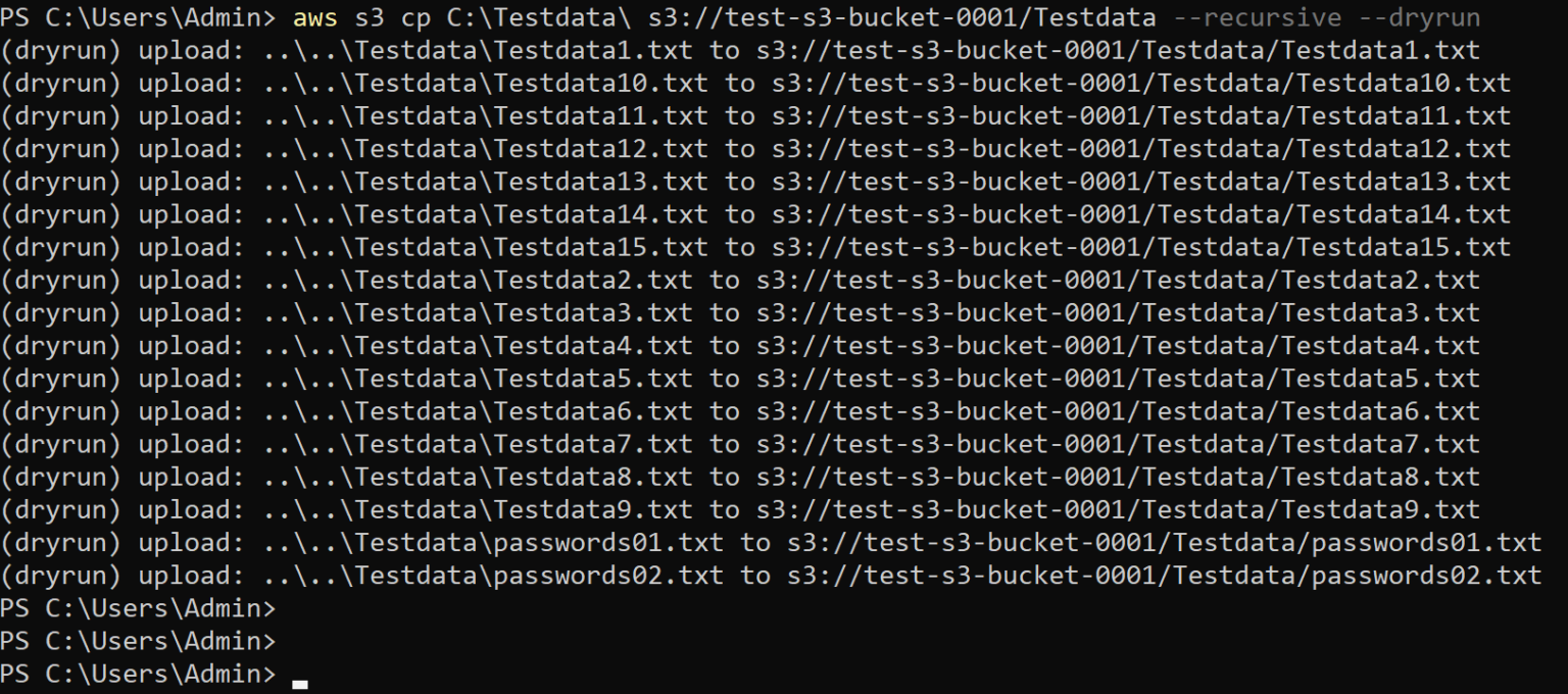 Learn the aws s3 copy command through examples