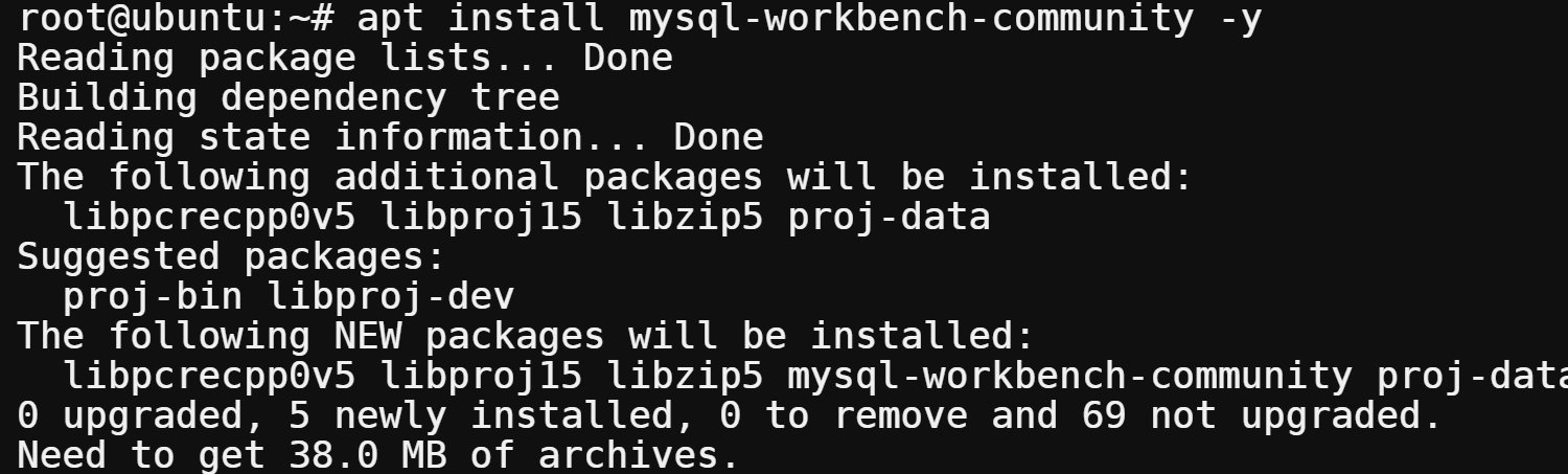 Installing MySQL Workbench on Ubuntu 