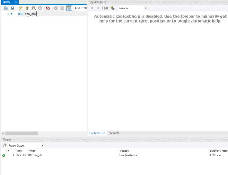 Getting Started With Mysql Workbench on Ubuntu Linux