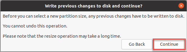 Allow previous partition changes