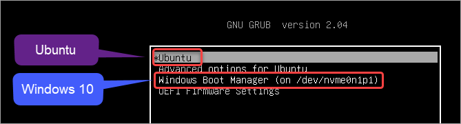 Boot Ubuntu