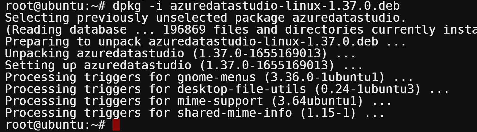 Installing Azure Data Studio