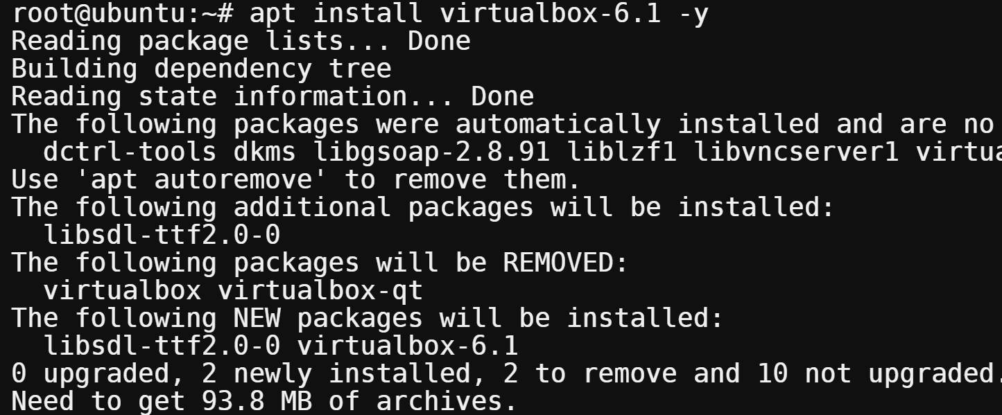 Installing VirtualBox from Oracle’s official repository