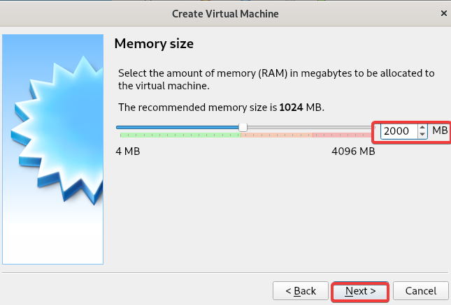 Allocating the VM’s memory