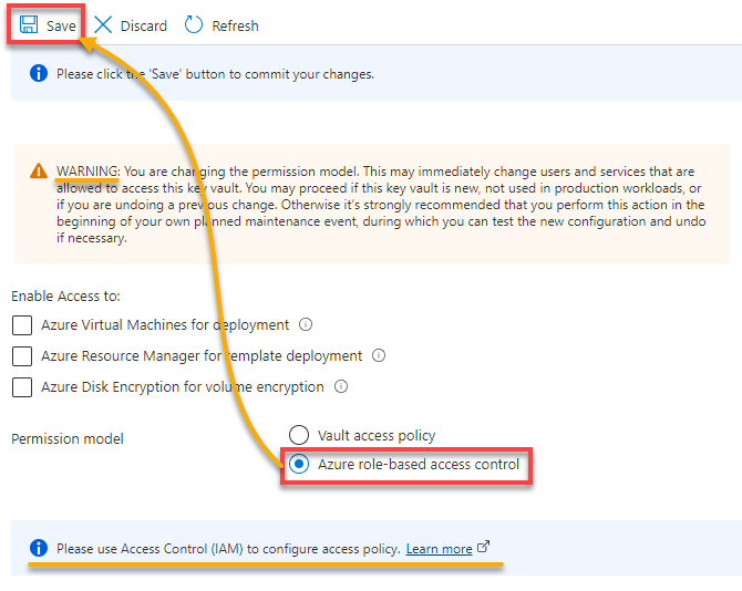 Switching to Azure Role-Based Access Control