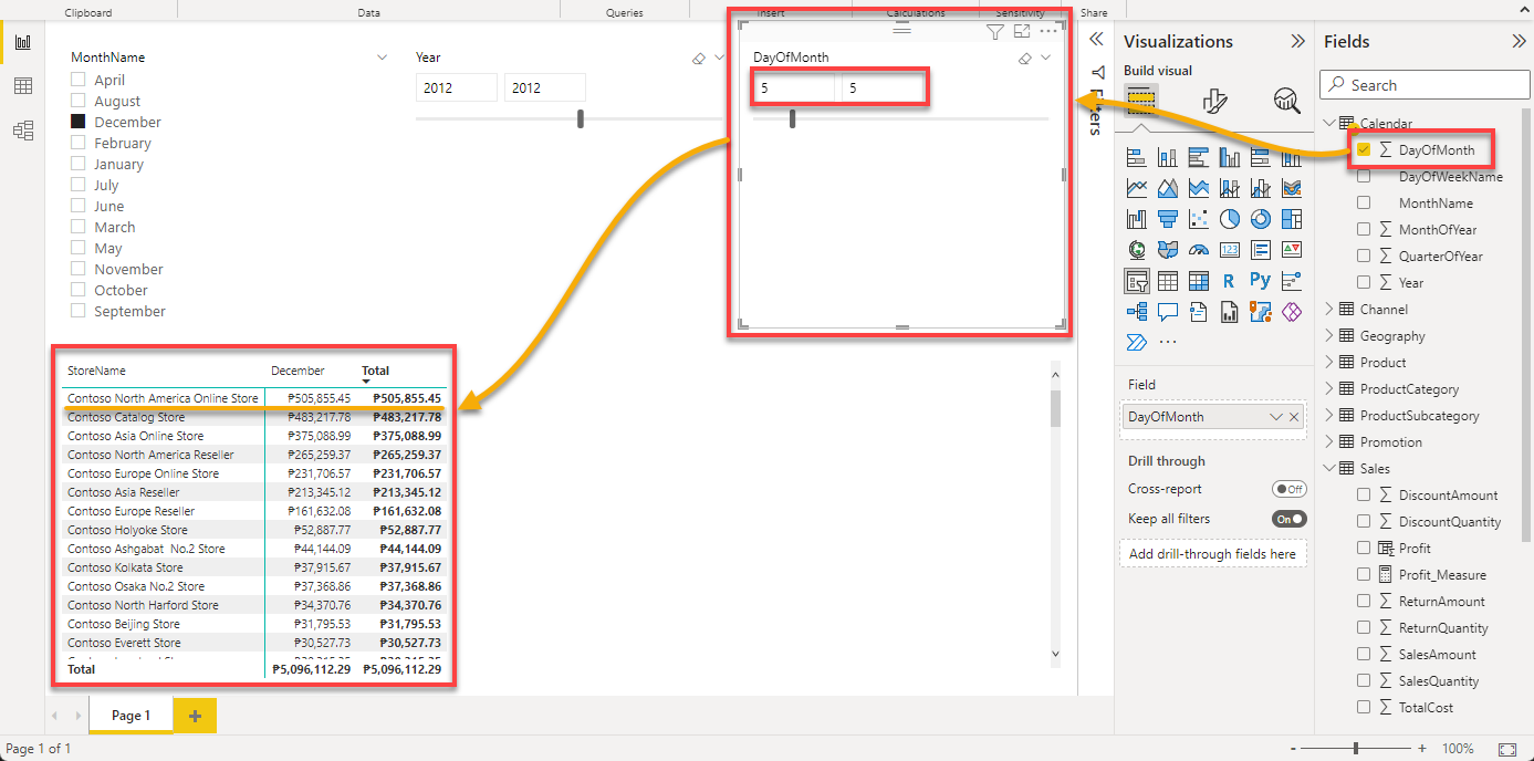 Using multiple slicers to filter and analyze data better