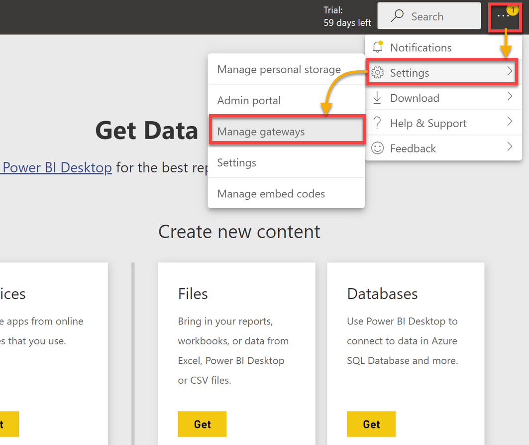 Connecting to Power BI