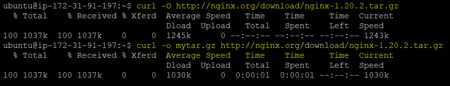 Downloading the NGINX package