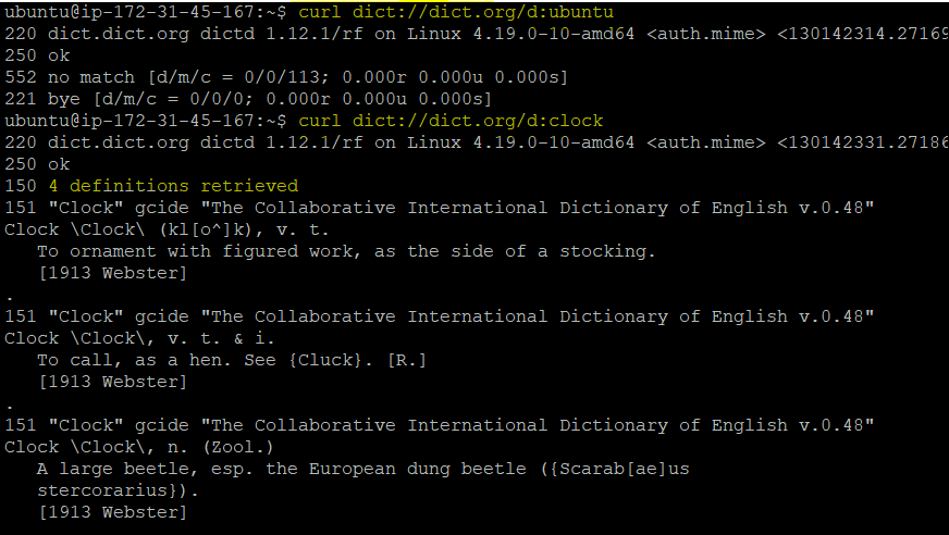 CURL Linux Command Learning By Example