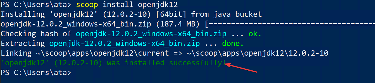 Installing a different version of openjdk