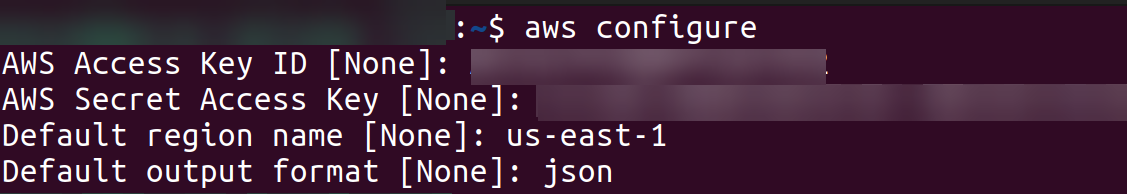 Configuring AWS CLI