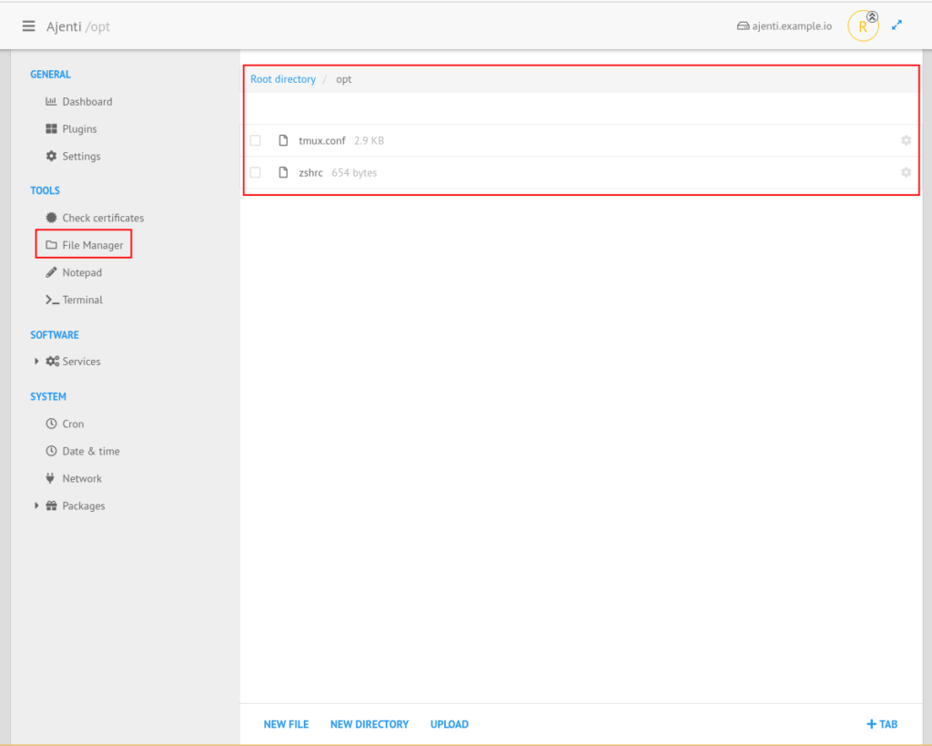 Using Ajenti in Managing Linux Servers