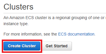 Initiating the Cluster creation process