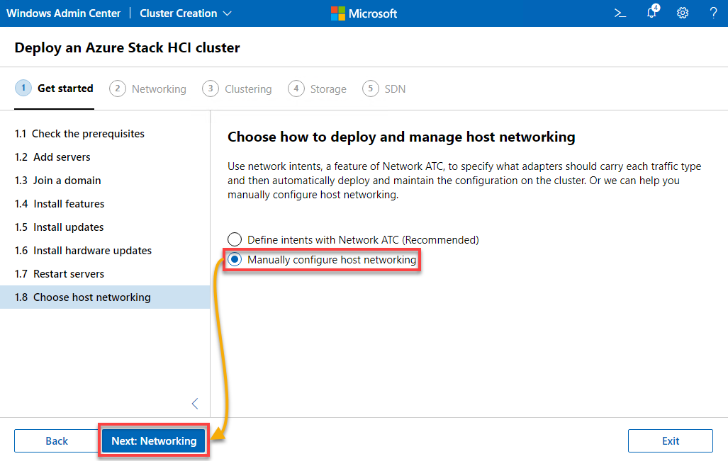 Choosing how to deploy and manage host networking