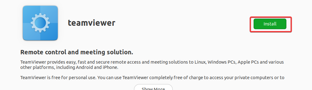 Installing TeamViewer