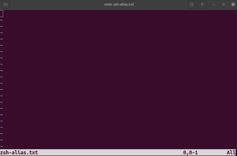 Creating a zsh alias to boost your shell productivity