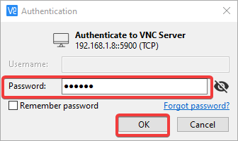 Authenticating connection