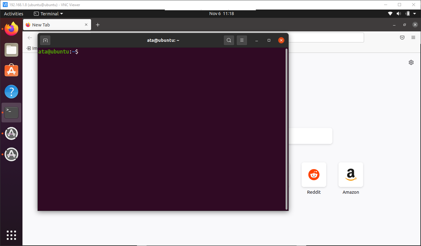 Remoting an Ubuntu desktop