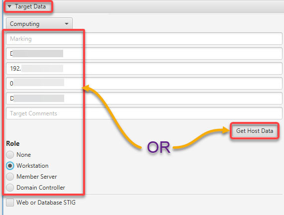 Reviewing an Asset: Adding asset data