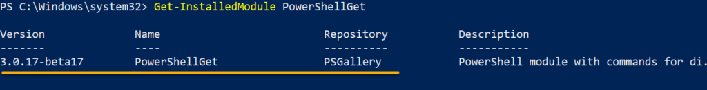 Getting Started With PowerShell Gallery