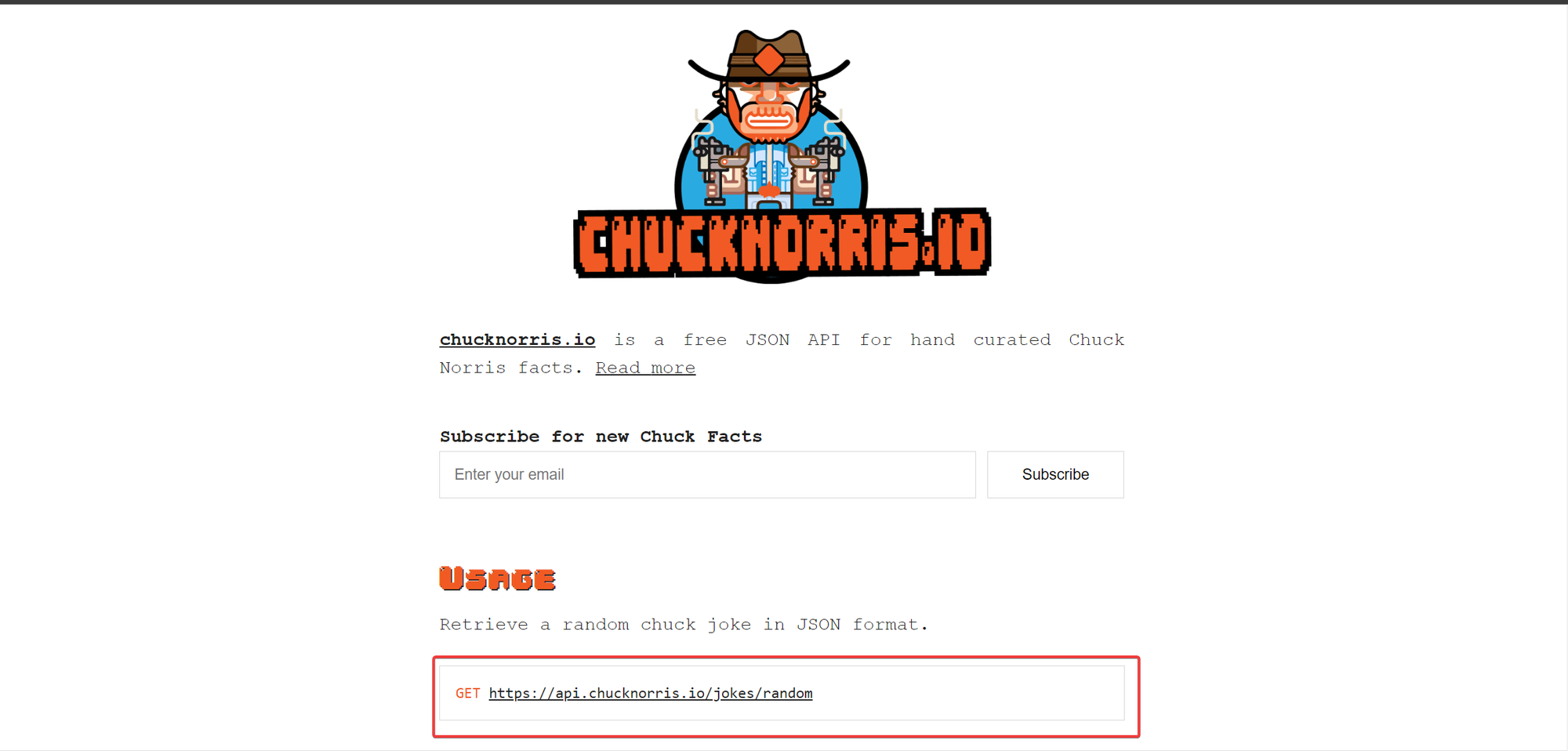 Copying the GET URL Chuck Norris