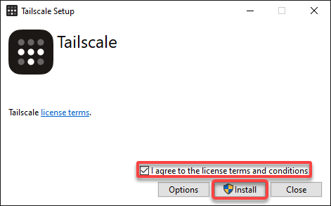 Installing Tailscale