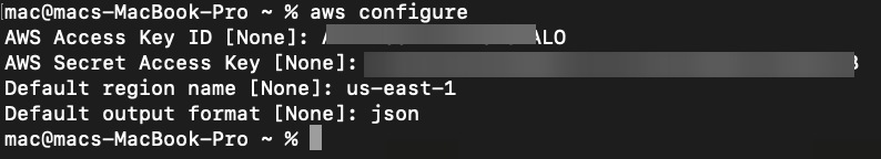 Configuring AWS CLI