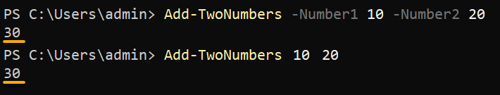 Testing the generated PowerShell function