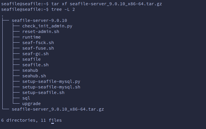 Verifying the Seafile server source codes