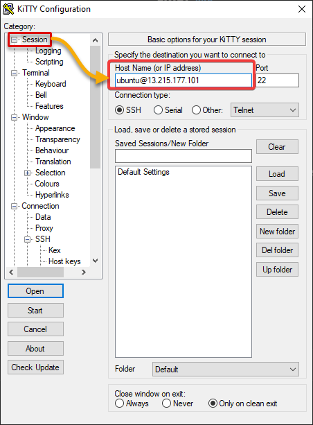 Configuring the hostname