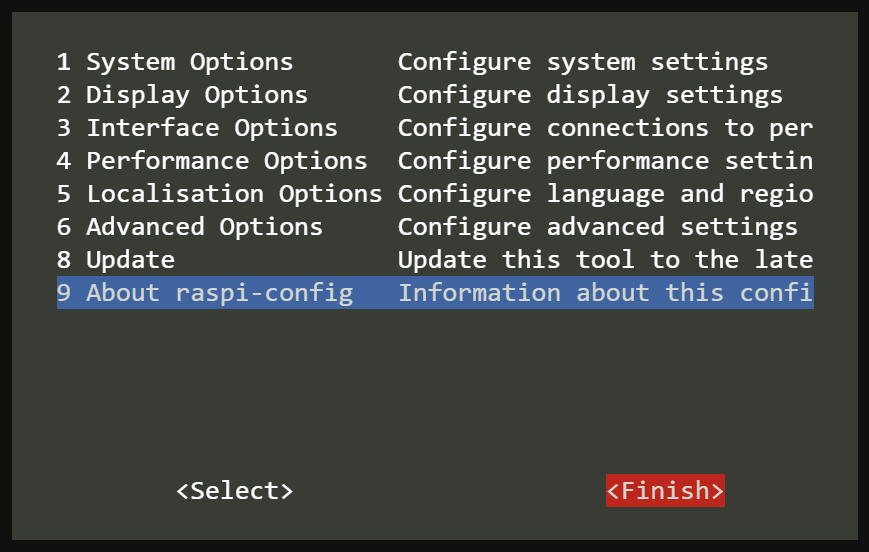 Exiting the configuration tool