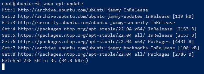 Updating Ubuntu’s package index